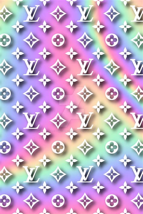 louis vuitton holographic wallpaper.